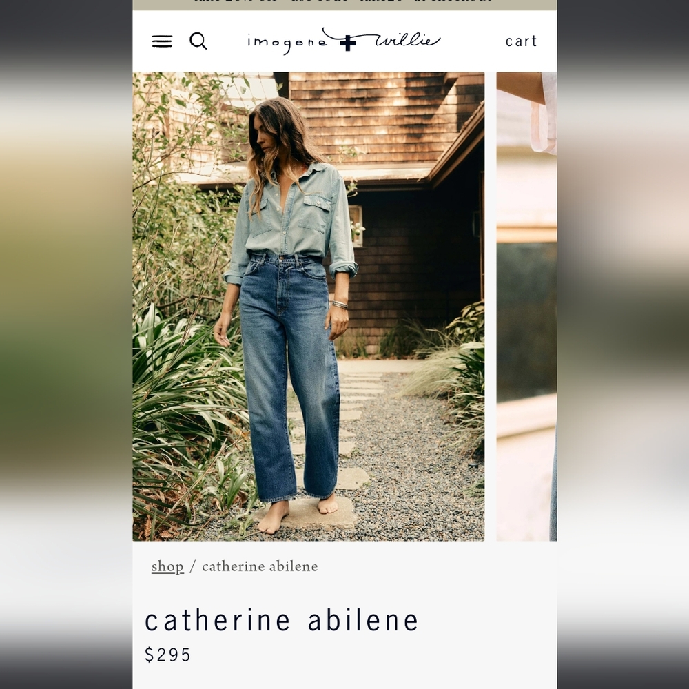 Imogene +Willie Catherine Jeans In Abilene